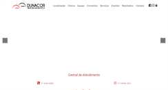 Desktop Screenshot of dunacor.com.br